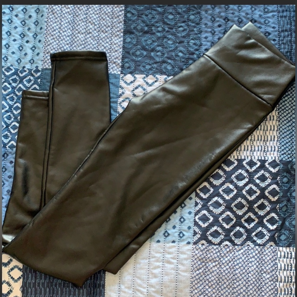 Dynamite black Leather Leggings